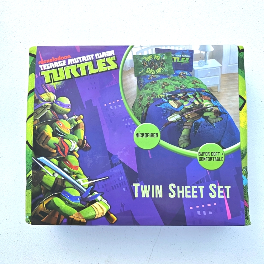 Teenage Mutant Ninja Turtles™️ Twin Sheet Set